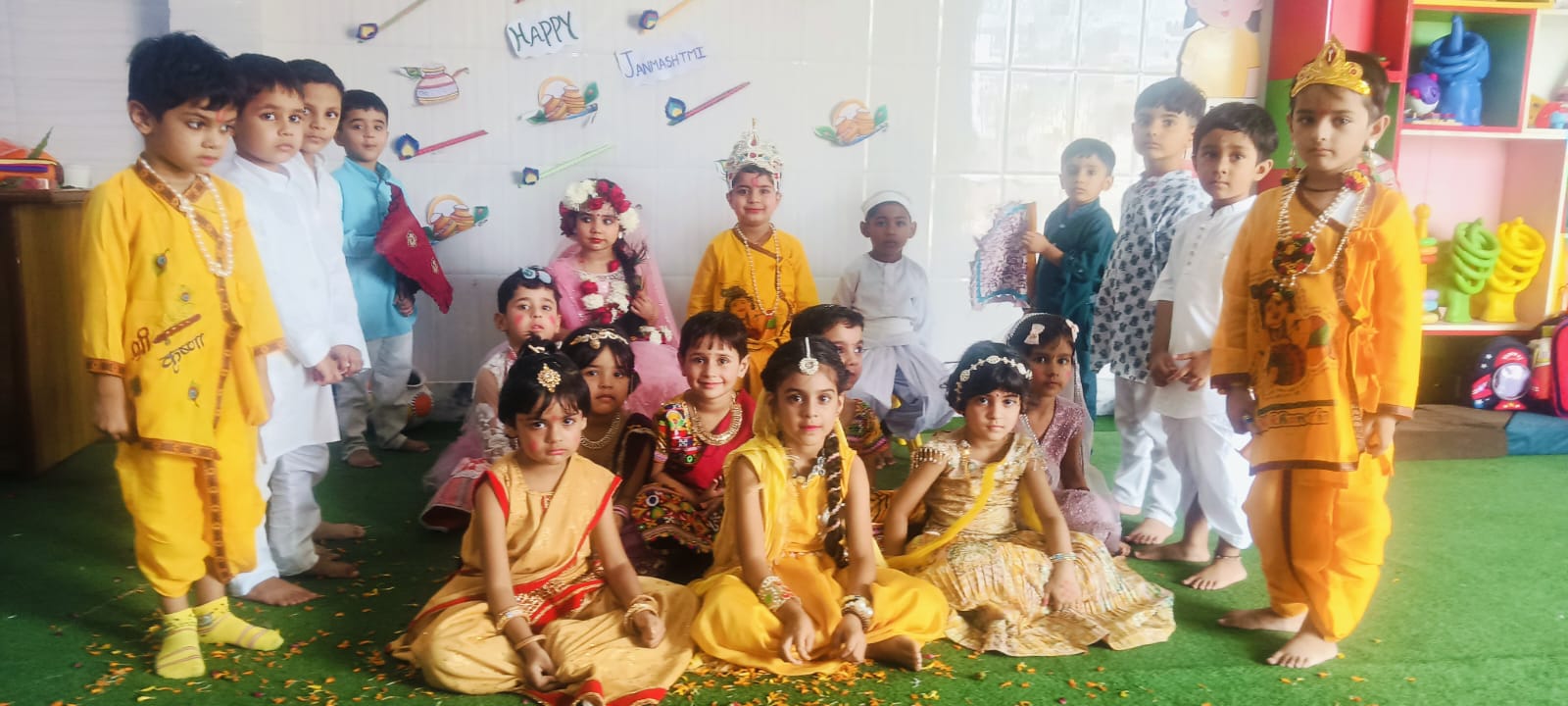 Celebrating Divine Friendship: Janmashtami Celebrations at Kidz Shaishav